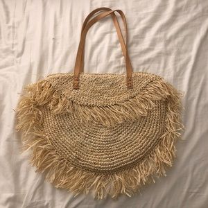 Rafia Beach Tote