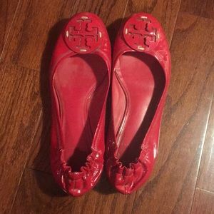 Tory Burch Patent Leather Ballet Flats