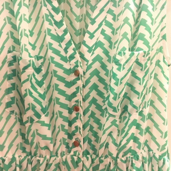 Collared Button Dress - Picture 3 of 7