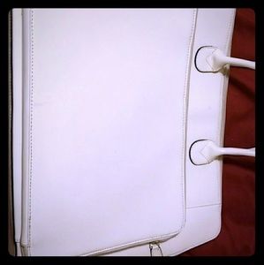 White purse
