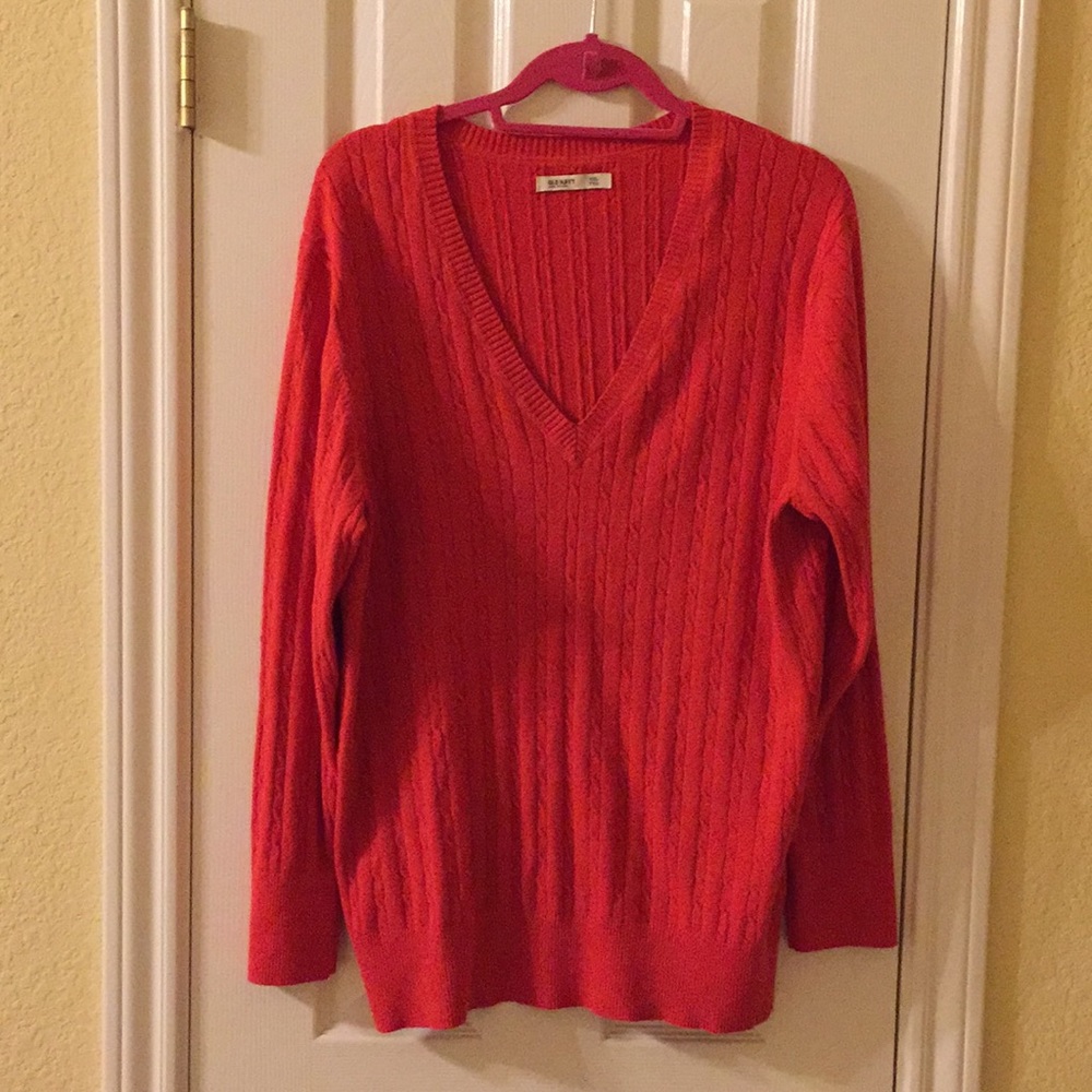Old Navy Coral Sweater Tunic - XXL