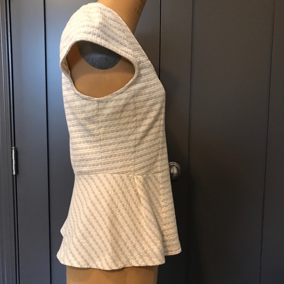 Anthro peplum top - Picture 2 of 3