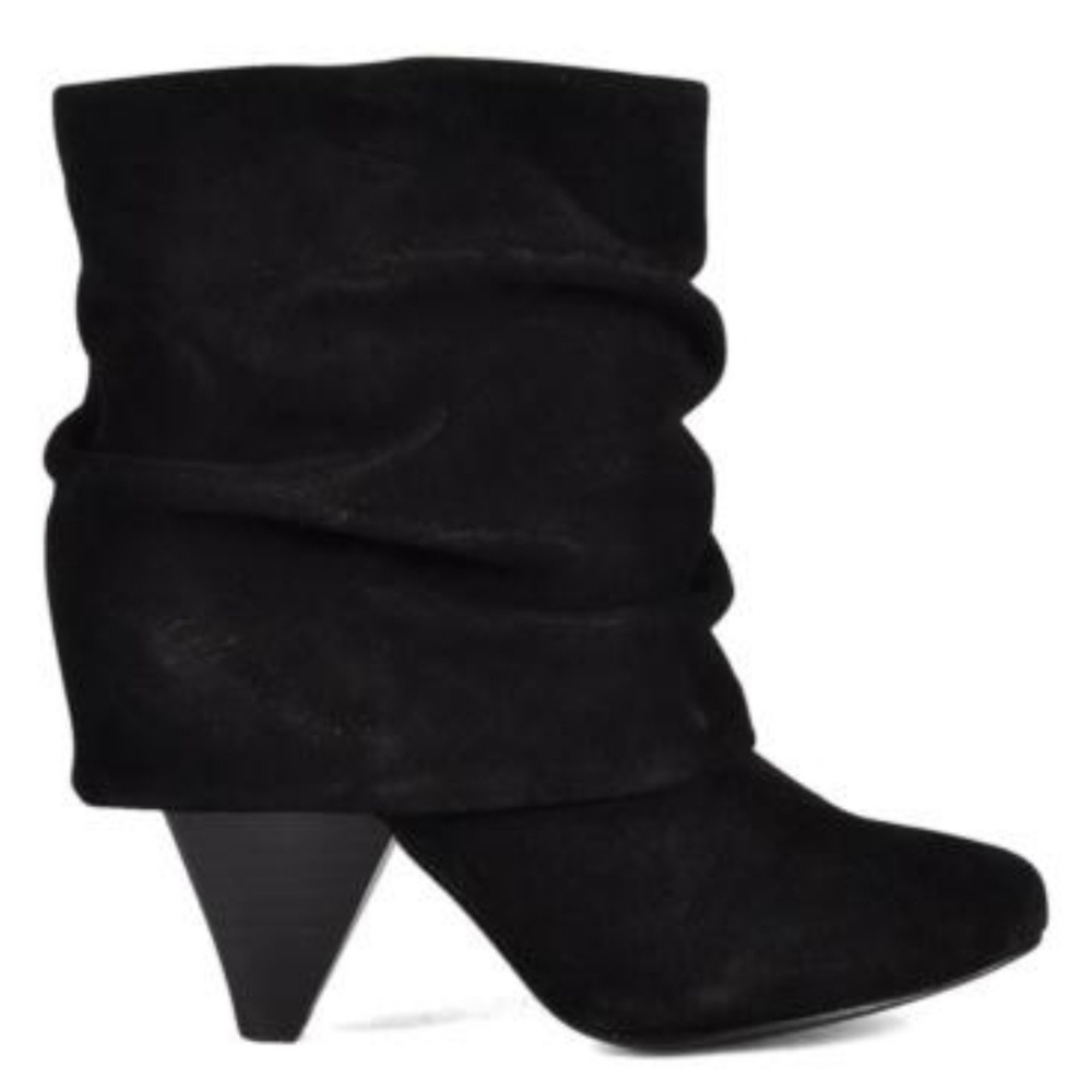Suede booties