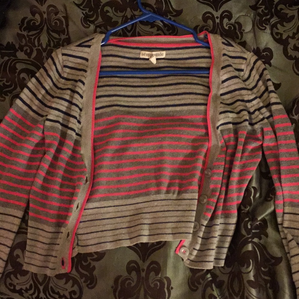 Button up sweater