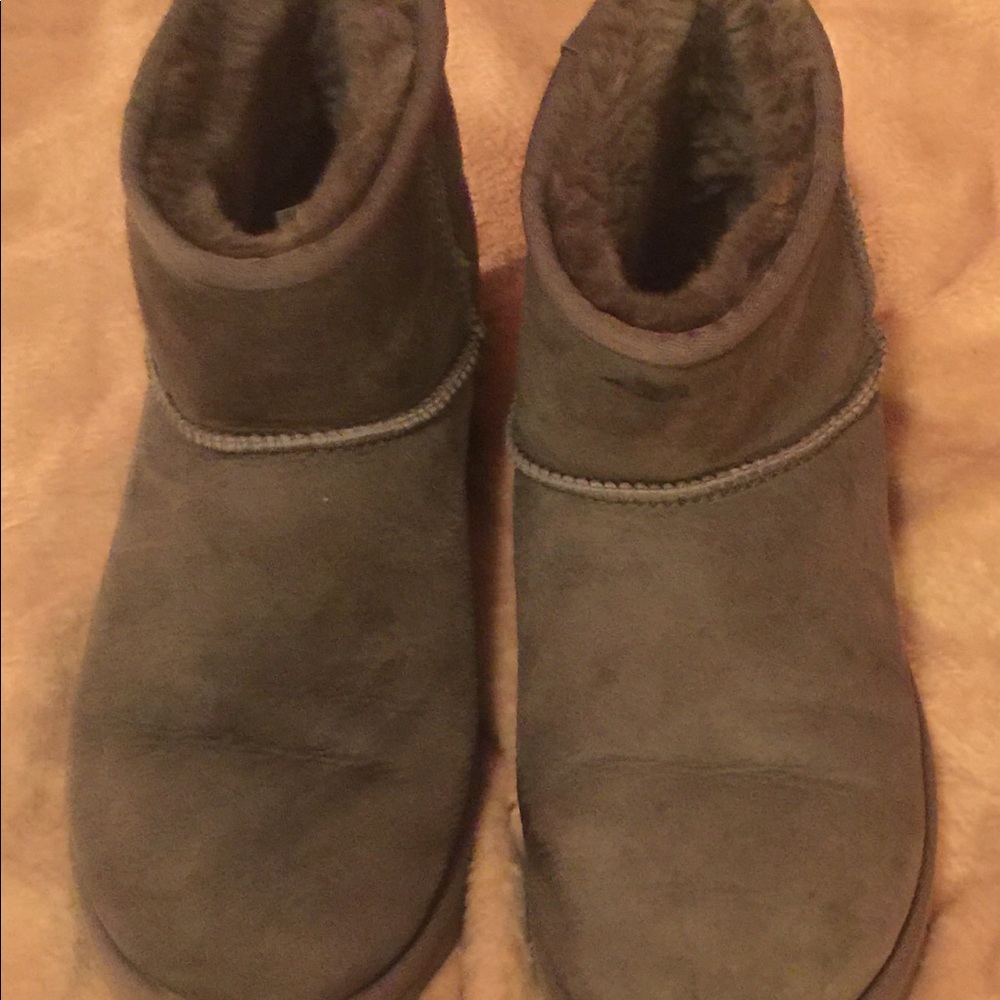 Grey suede Ugg boot