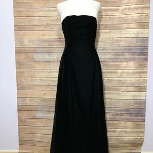 Scott McClintock Black Velvet Gown