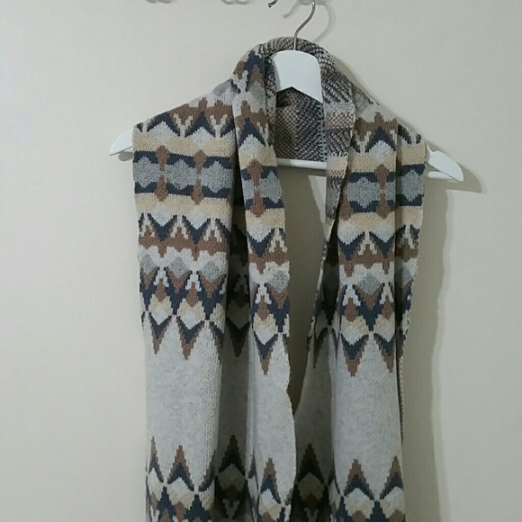 J.Crew Factory striped fair isle scarf - Picture 3 of 7