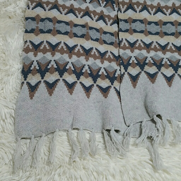 J.Crew Factory striped fair isle scarf - Picture 6 of 7