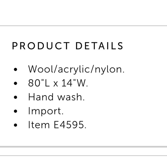 J.Crew Factory striped fair isle scarf - Picture 7 of 7