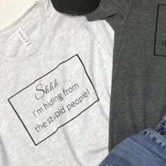 ❗️Last 2! S,L I’m hiding from the stupid people - Picture 2 of 2