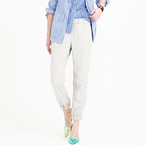 JCrew White Seaside Pant