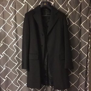 Wool and Cashmere Overcoat - Made In Italy