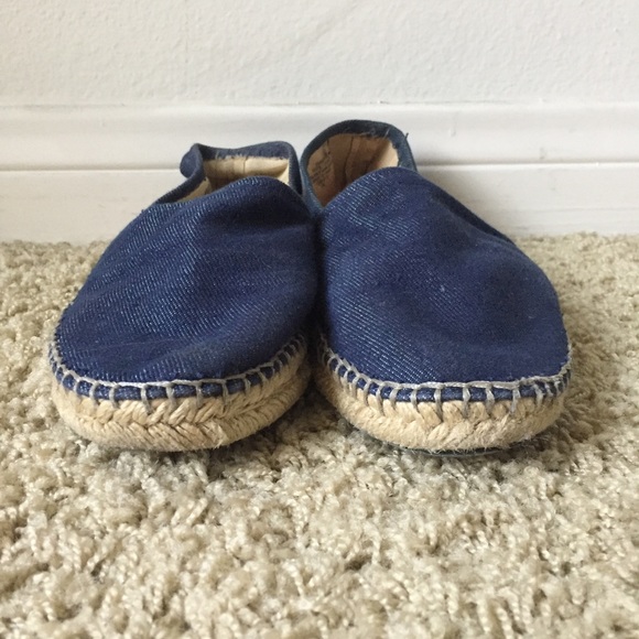 Enzo Angiolini Austyn2 Denim Espadrille Flats - Picture 2 of 6