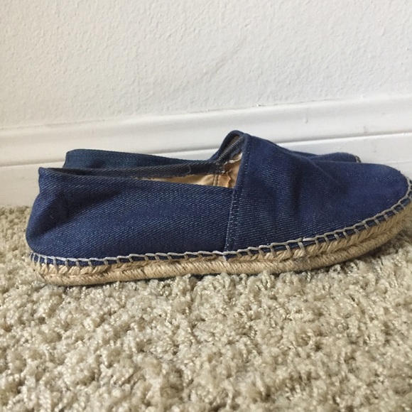 Enzo Angiolini Austyn2 Denim Espadrille Flats - Picture 4 of 6