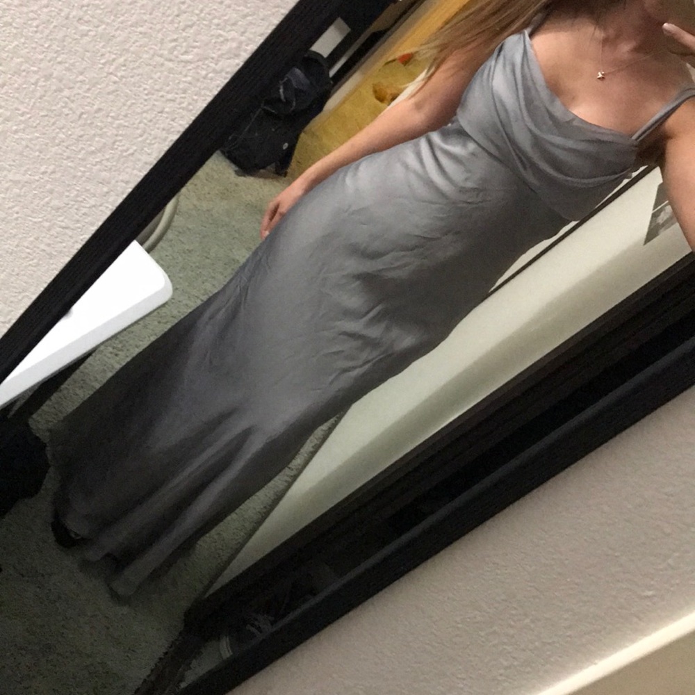 Silver gown