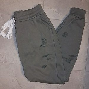 Distressed Joggers