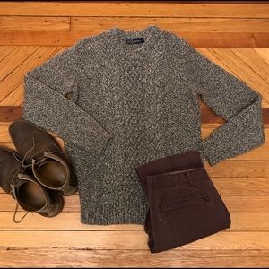 GAP Lambswool Cable Knit Sweater