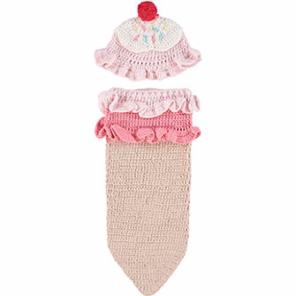 2 Piece First Photo Ice-cream Outfit / Photo Prop - Picture 3 of 11