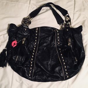 Betsey Johnson leather shoulder bag