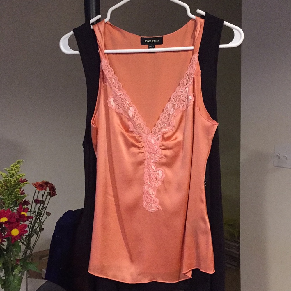 Bebe Genuine Silk Camisole Blouse - image 1