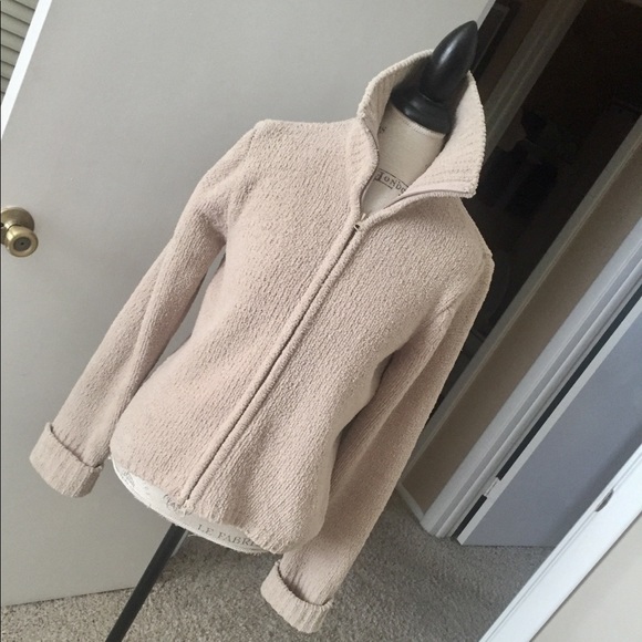 🍁Heavenly White House/Black Market Sweater-Jacket - Picture 2 of 6