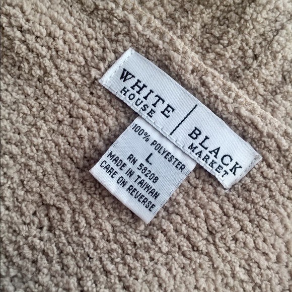 🍁Heavenly White House/Black Market Sweater-Jacket - Picture 6 of 6