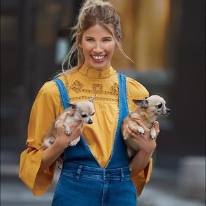 Free people A Line Overalls