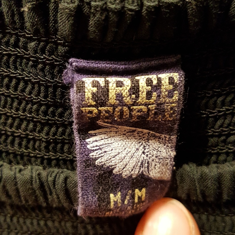 Free People Abstract Pattern Cotton Mini Skirt - Picture 7 of 7