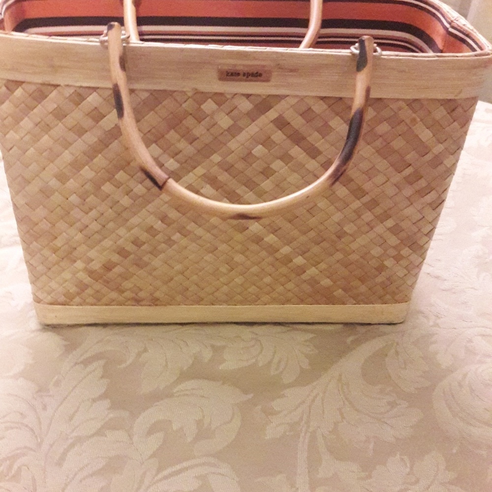 Kate Spade wicker bag