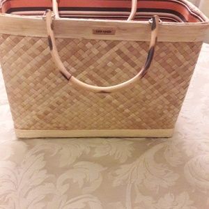 Kate Spade wicker bag