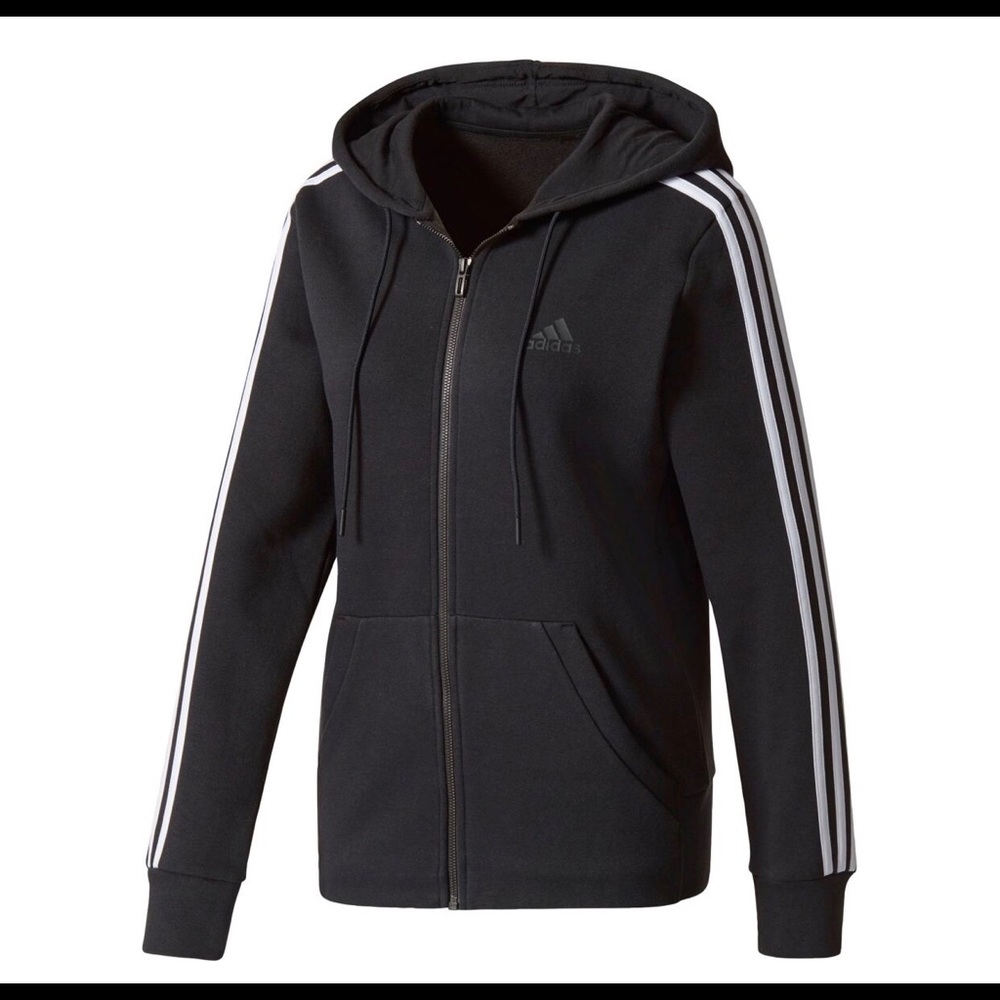 Adidas hoodie || black || never worn ||