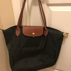 Black Longchamp Tote