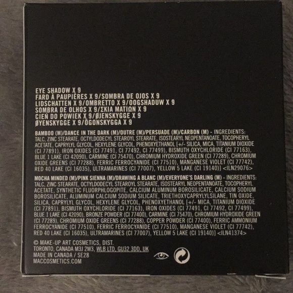 BNIB MAC SEMI-SWEET TIMES NINE EYESHADOW - Picture 3 of 3