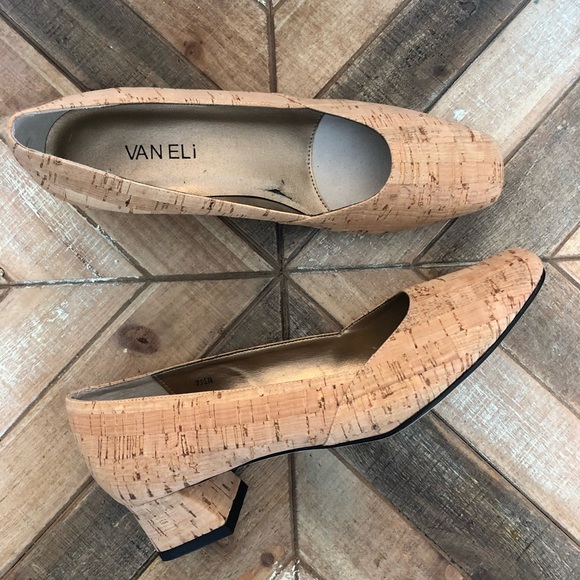 Vaneli Shoes - VANELi Cork Block Heels