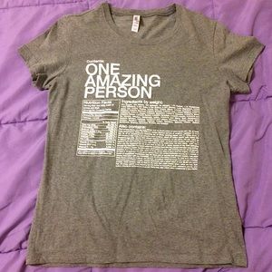 💋Amazing Person Nutritional Label Tee Shirt💋
