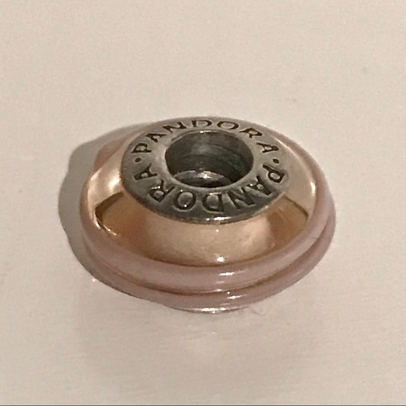 Pandora Pink Ribbon Murano Glass Bead DISCONTINUED - Picture 2 of 8