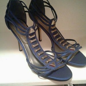 Blue heels