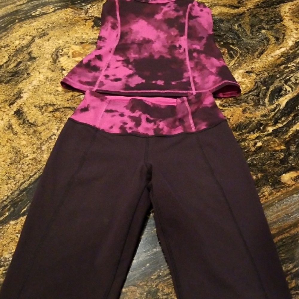 Top and bottom lululemon
