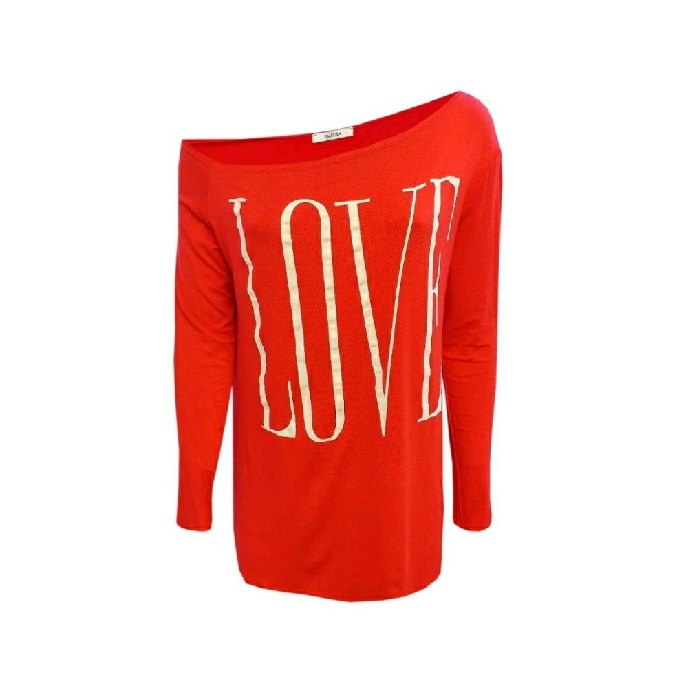 LOVE Off Shoulder Top