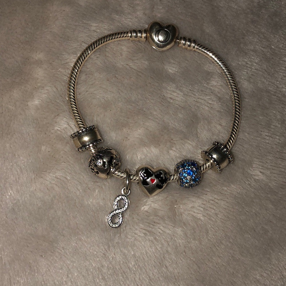 Pandora Bracelet With Charms