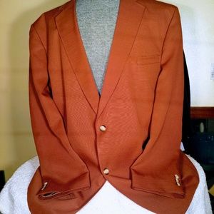 Chestnut Brown Lined Men's Dressy Jacket
