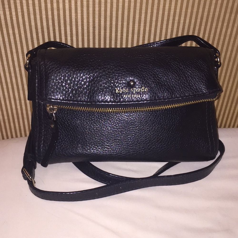 Kate Spade Black Satchel ♠️ ♥️