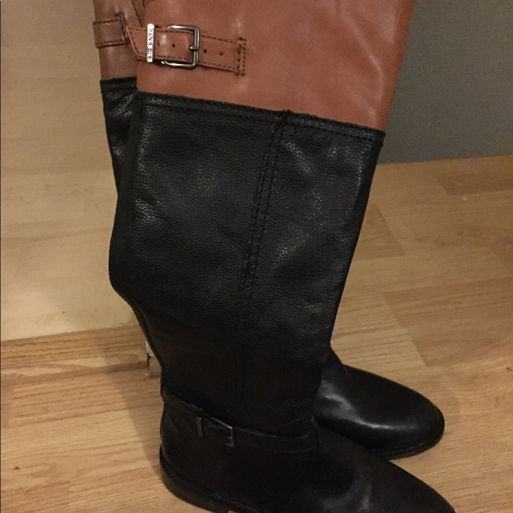 brown and black riding boots FINAL DROP