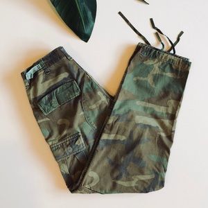 Camo military pants