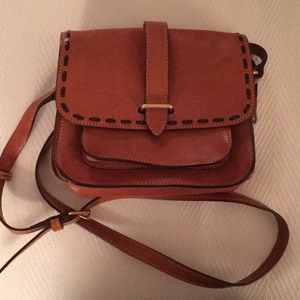Dooney & Bourke Brown Saddlebag