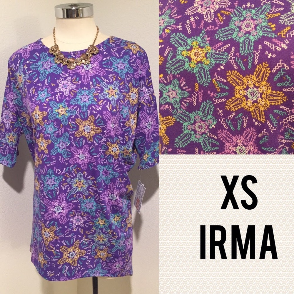 ⭐️ LuLaRoe Irma Stars XS ⭐️