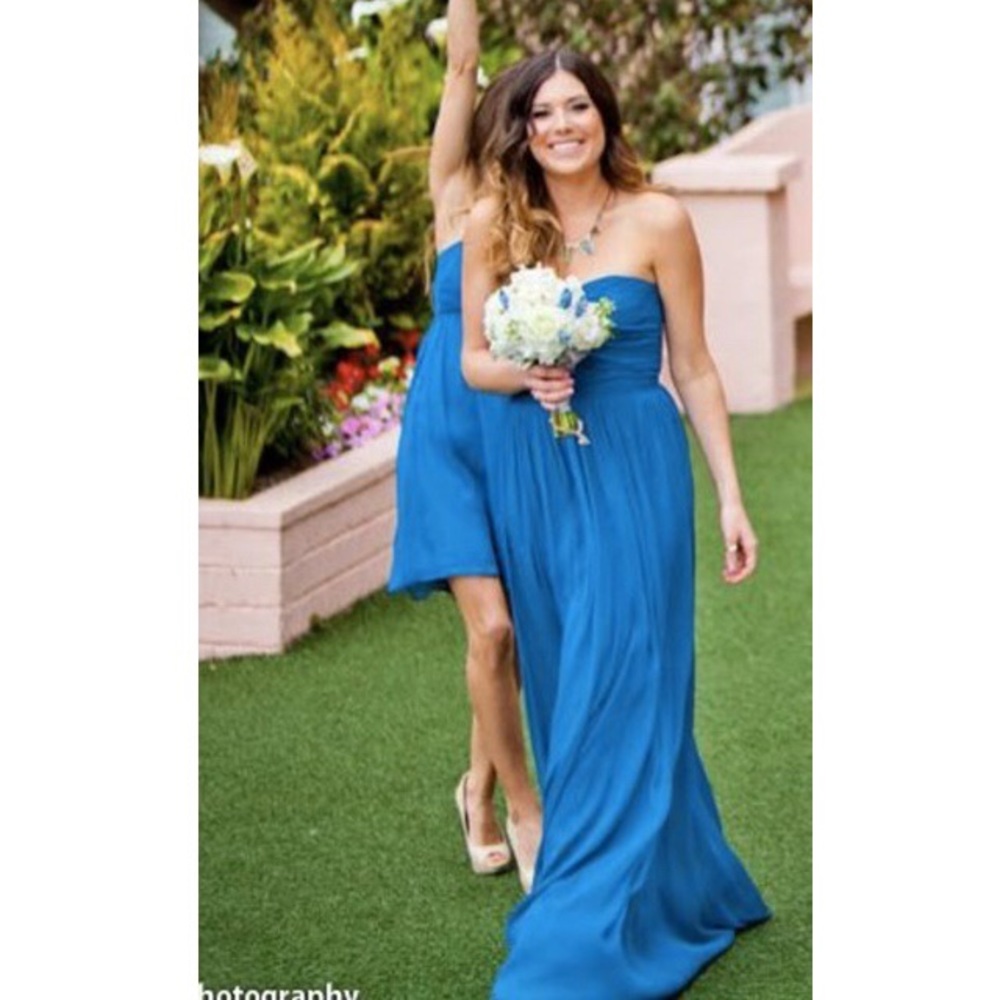 J. Crew Arabelle Gown in Matisse Blue size 4