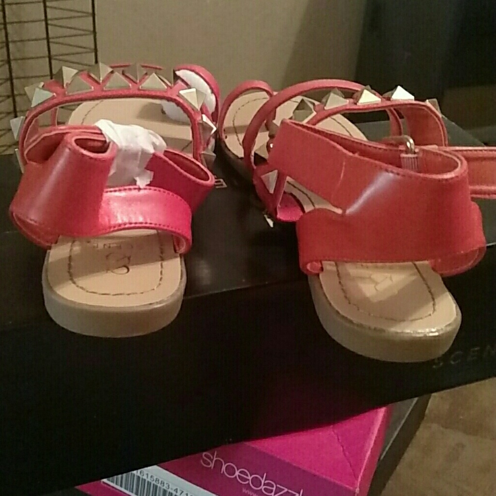Orange Sandals