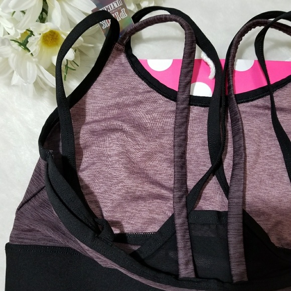 *WITH POCKETS!* NWT PINK VS SPORTS BRA - Picture 5 of 5