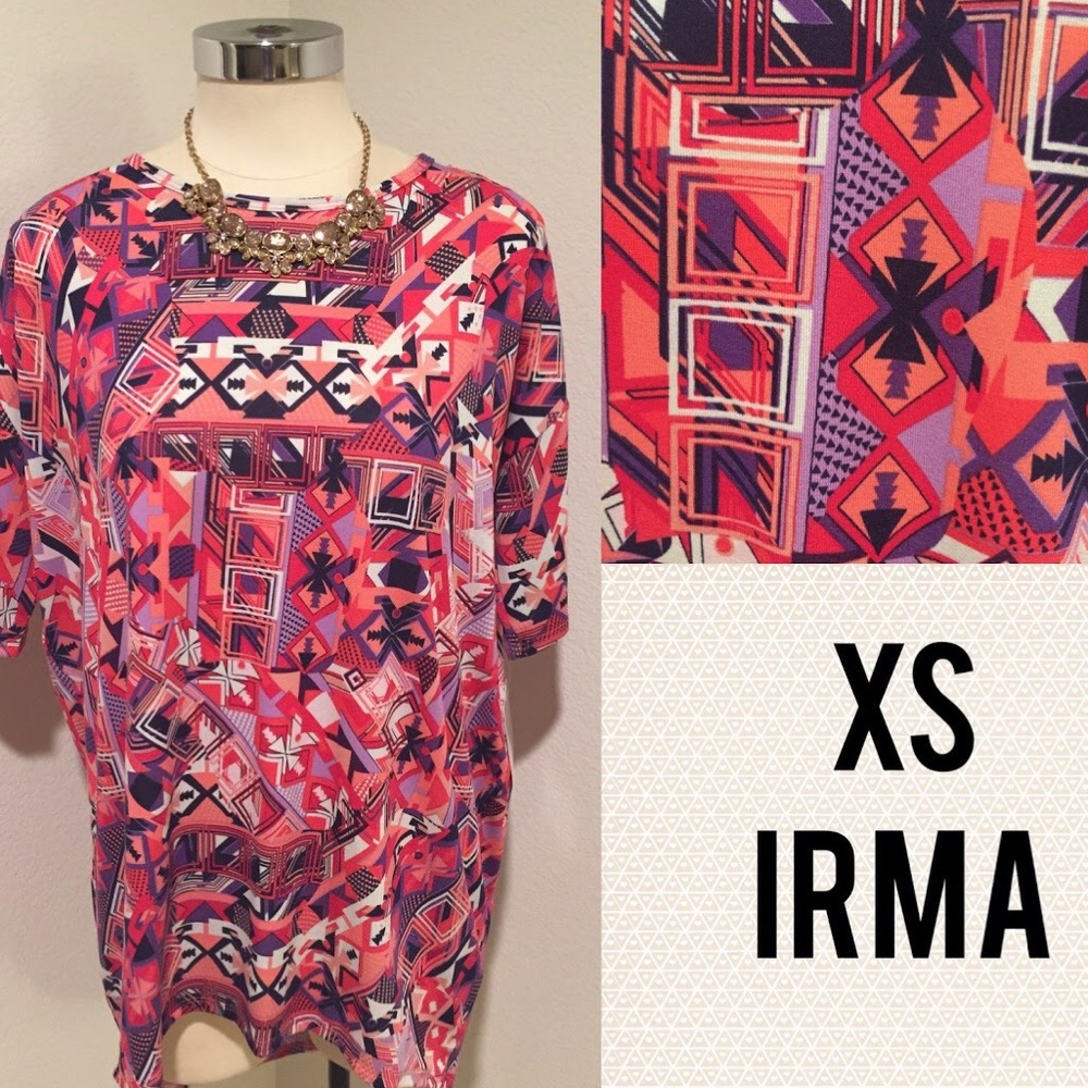 💕 LuLaRoe Irma Pink XS 💕